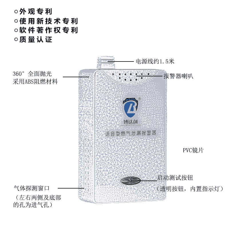 博達(dá)創(chuàng)  格靈 防水燃?xì)鈭缶瘍x供應(yīng)商