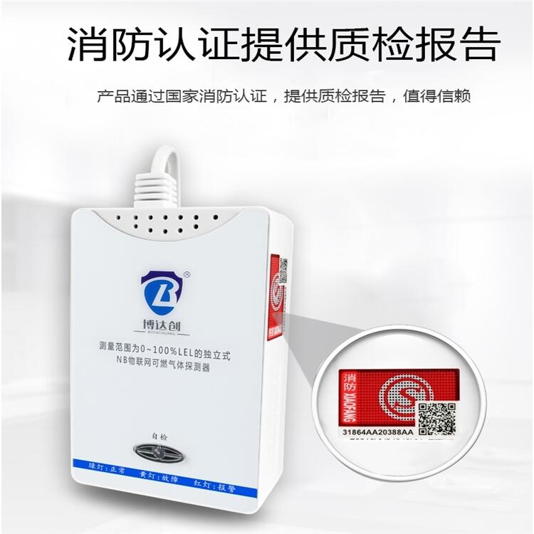 窄帶物聯(lián)網(wǎng)可燃氣體檢測儀家庭版